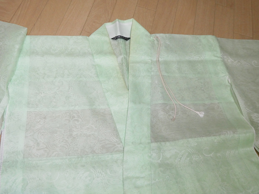 07) 日蓮宗 法衣 柿澤法衣店謹製 鳳凰丸紋 本衣 夏用 僧侶仏教 07) 日蓮宗 法衣 柿澤法衣店謹製 鳳凰丸紋 本衣 夏用 僧侶仏教