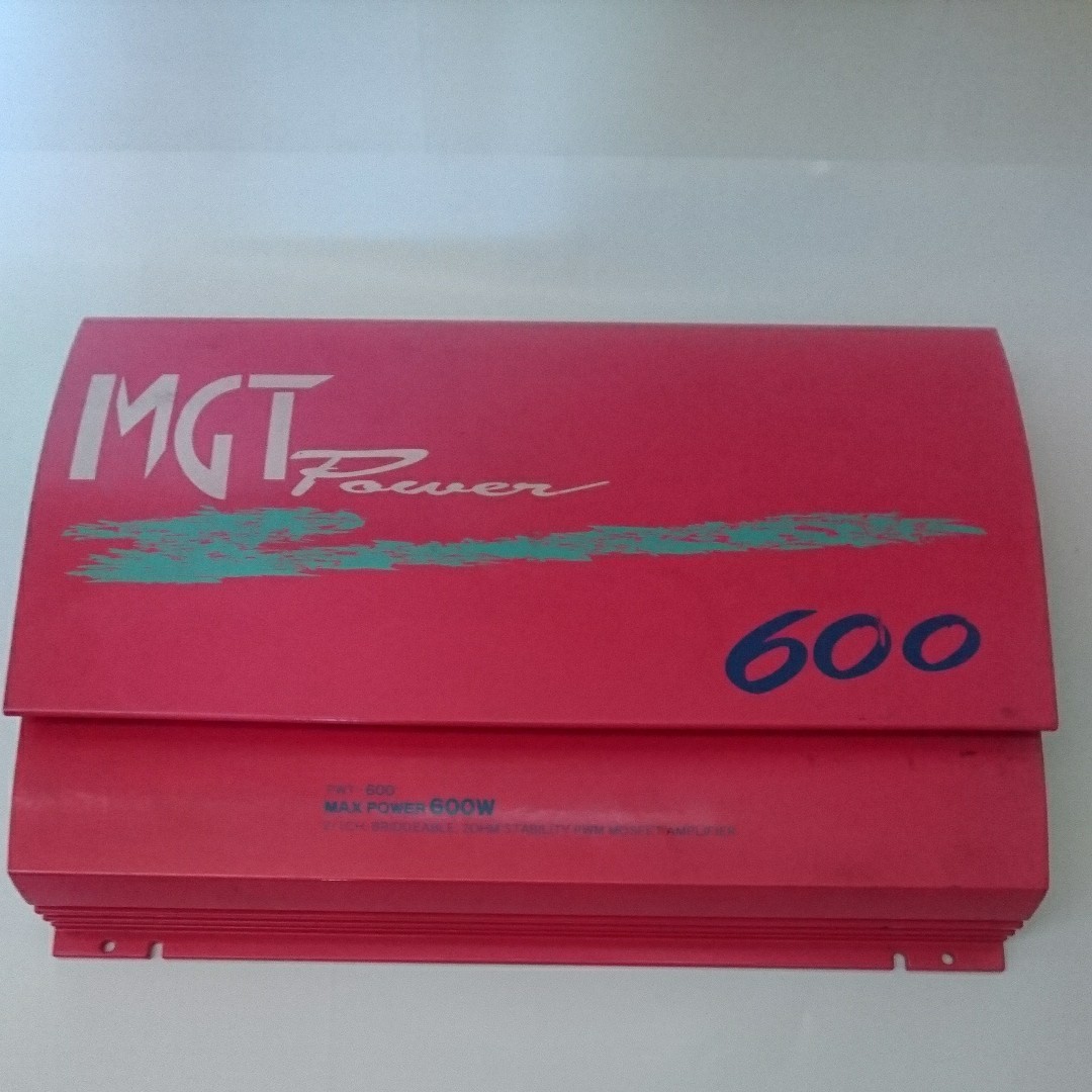 MGTpower PWT-600 車載パワーアンプ 600W 動作不安定ジャンク MGTpower PWT-600 車載パワーアンプ 600W 動作不安定ジャンク