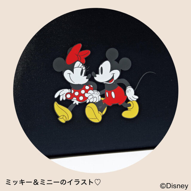 sweet Suite 2022 year 5 month number [ appendix ] Blue Label *k rest Bridge Mickey & minnie design heat insulation keep cool pouch attaching tote bag 