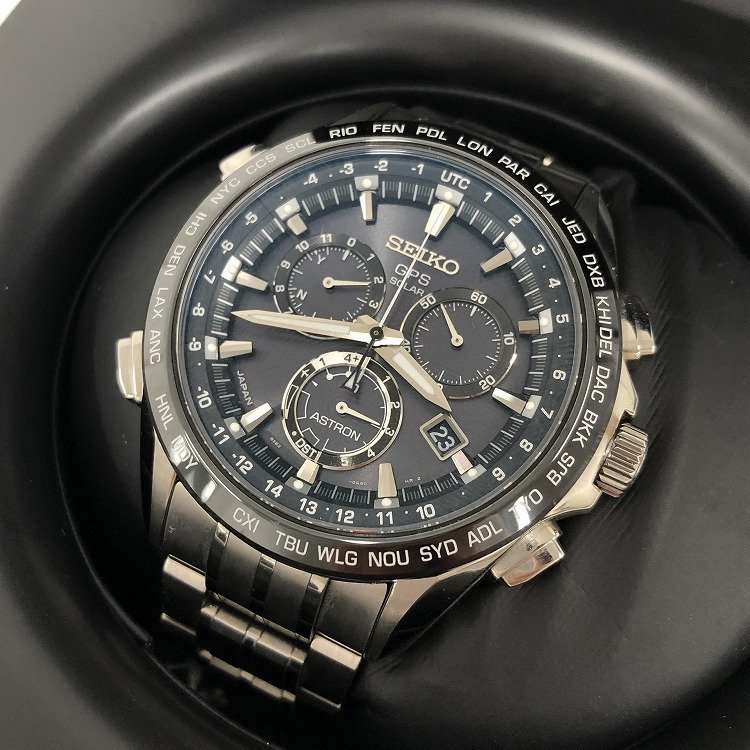 出産祝いなども豊富 SEIKO ASTRON アストロン GPSソーラー 8X82 チタン 