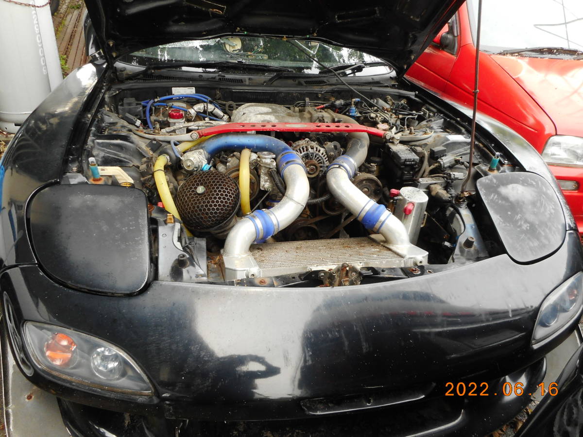 マツダ RX-7 RZ H7 2シーター 改造車 レストア レース ドリフト 走行