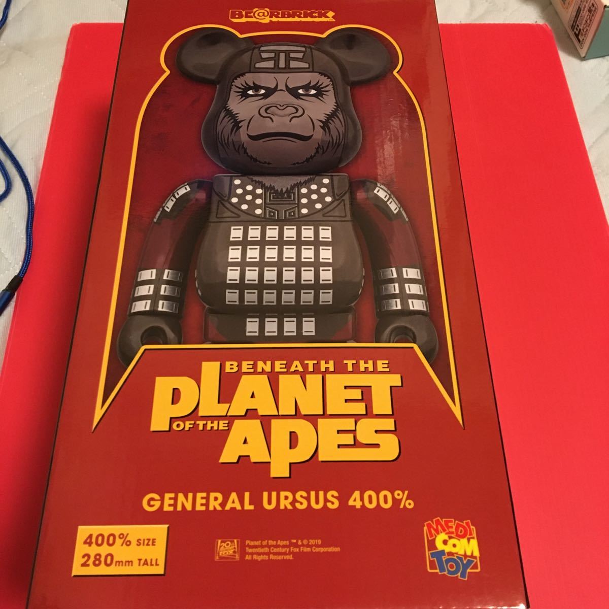 【激レア】BE@RBRICK ベアブリック 400% フィギュア メディコム・トイ PLANET APES GENERAL URSUS