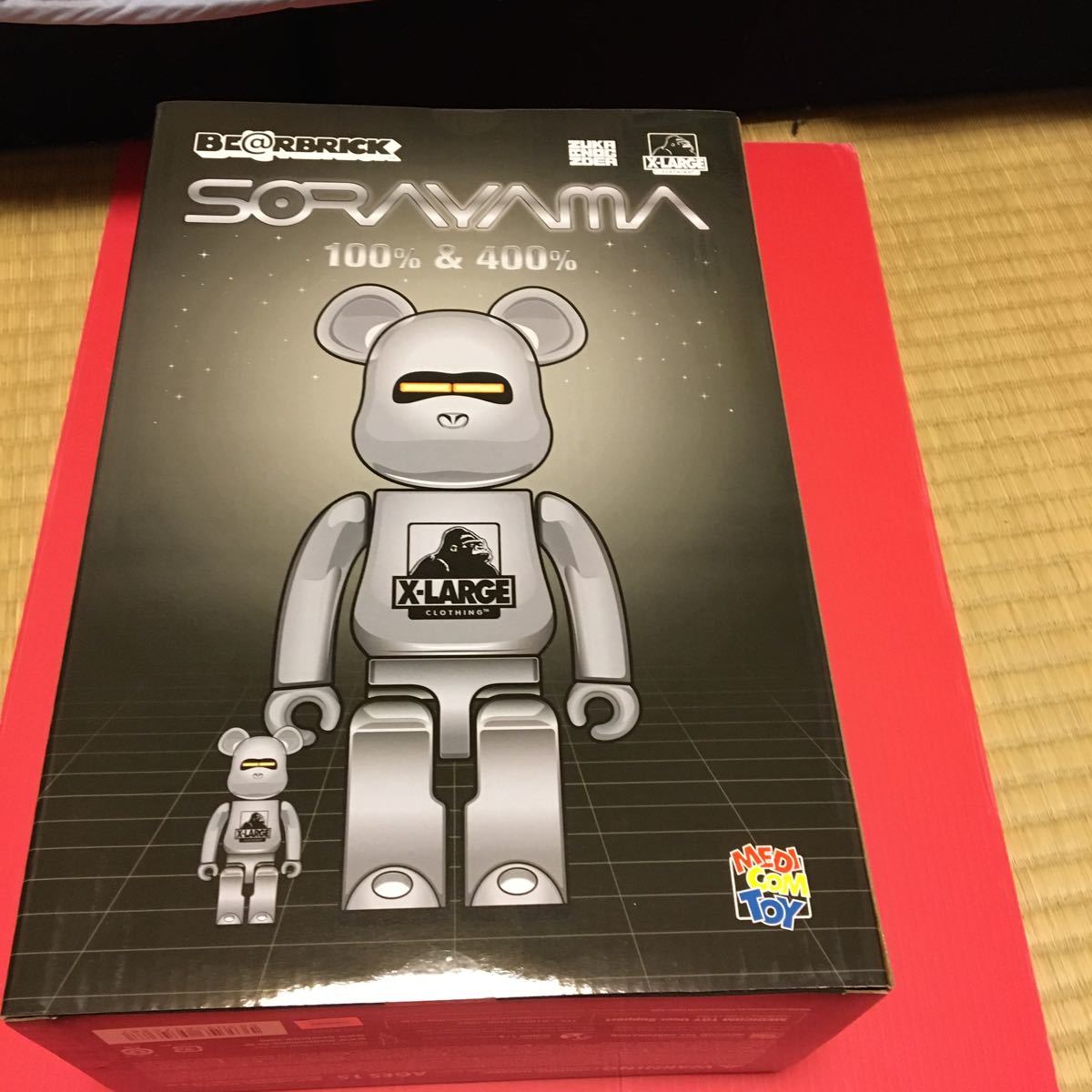 【激レア】BE@RBRICK ベアブリック 400% フィギュア メディコム・トイ SORAYAM XLARGE 100%&400%