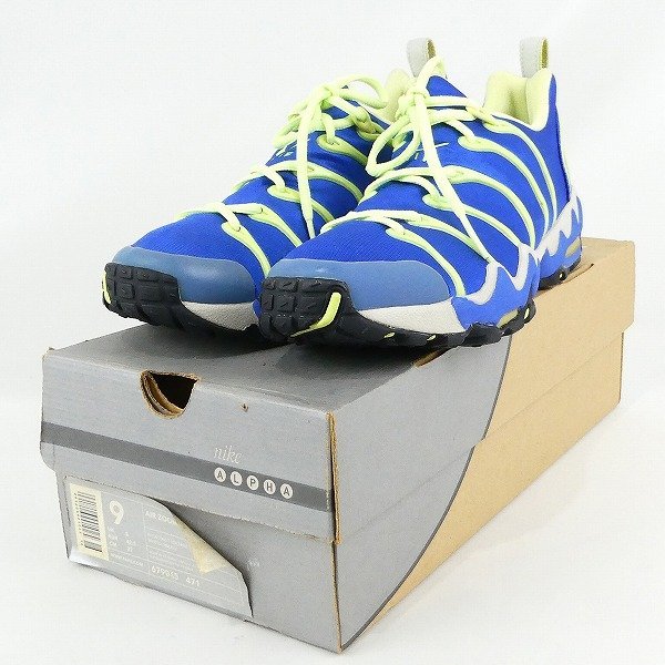 ナイキ NIKE エアズーム SEISMIC B 679045-471 27cm 当時物 外箱付 鑑賞用 劣化有 参考価格￥14000 未使用 デッドストック■DC450s■_画像1