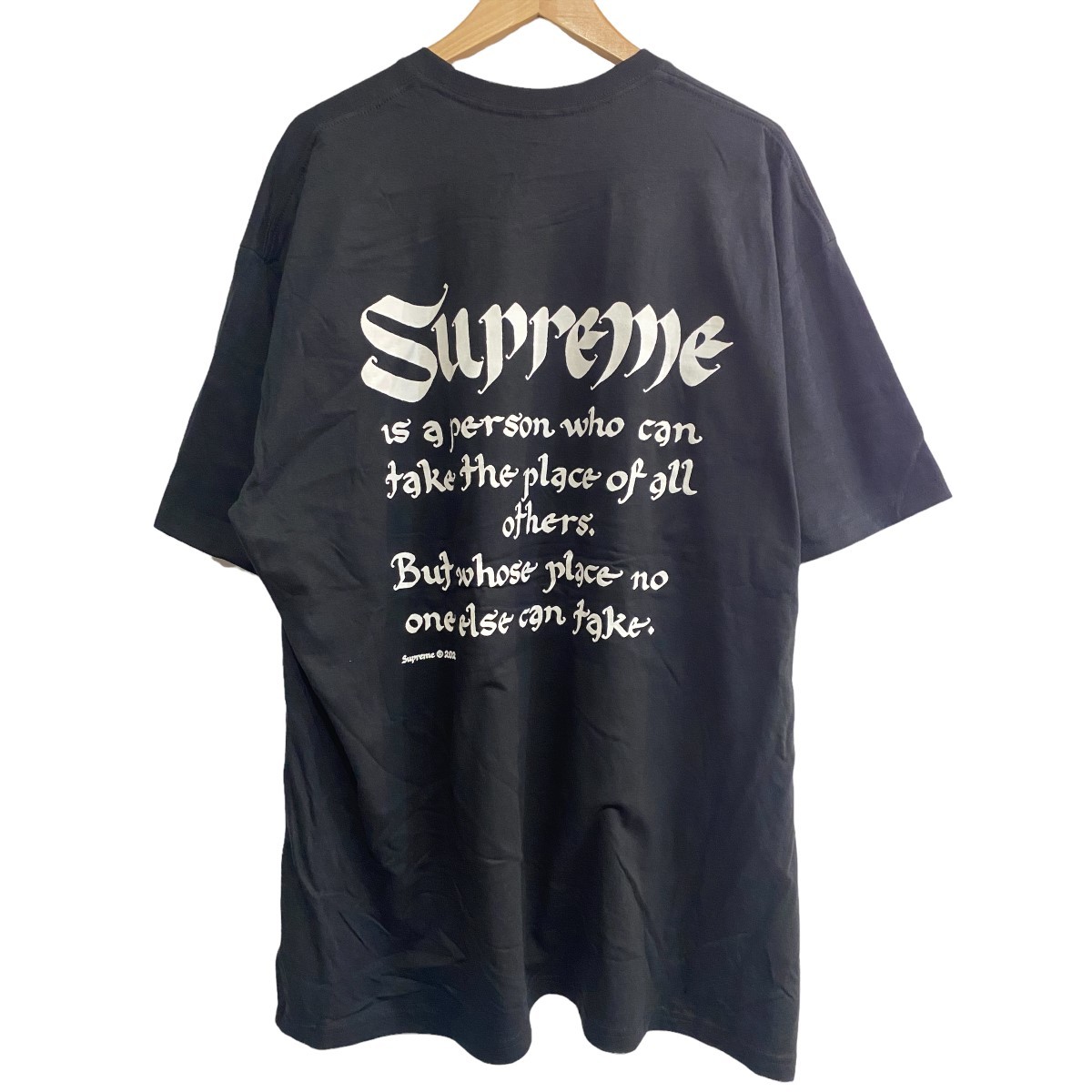 【美品】サイズXXL シュプリーム SUPREME　 22SS Person Tee パーソンTシャツ 商品番号：806500010XXL _画像1