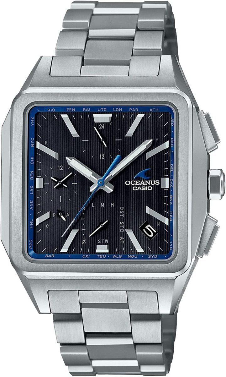 ** Casio Oceanus [ Classic line ] radio wave solar Bluetooth installing men's domestic regular goods OCW-T5000-1AJF**