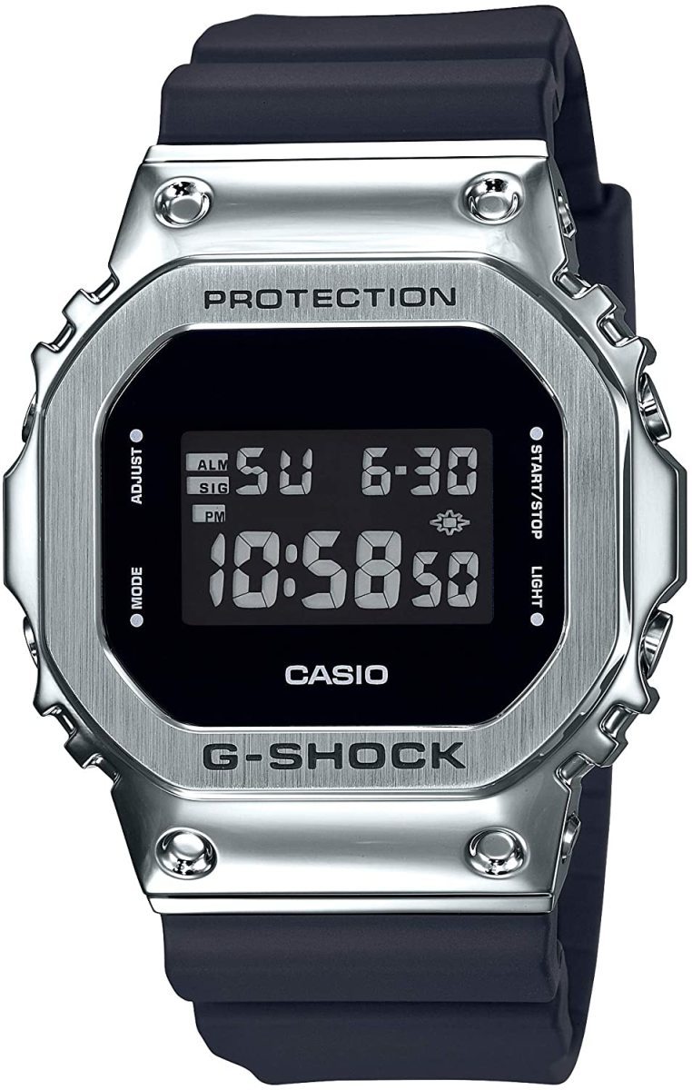 超話題新作 カシオ G-SHOCK【メタルカバード】クオーツ GM-5600-1JF