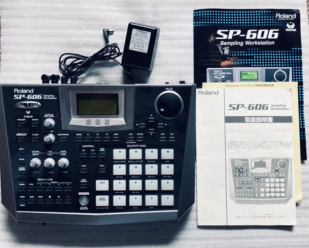 Roland SP-606 サンプラー 超美品 madlib マッドリブ SP606 Roland SP-606 サンプラー 超美品 madlib マッドリブ SP606