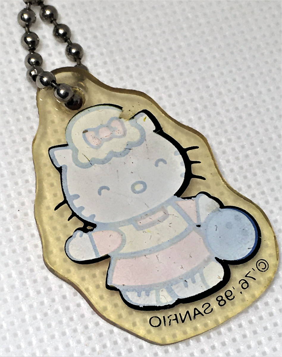 【レア！】1998年　Sanrio　サンリオ　ハローキティ　キティちゃんのママ　メアリー　ボウリングモチーフ　ラバーキーホルダー　チャーム_画像5