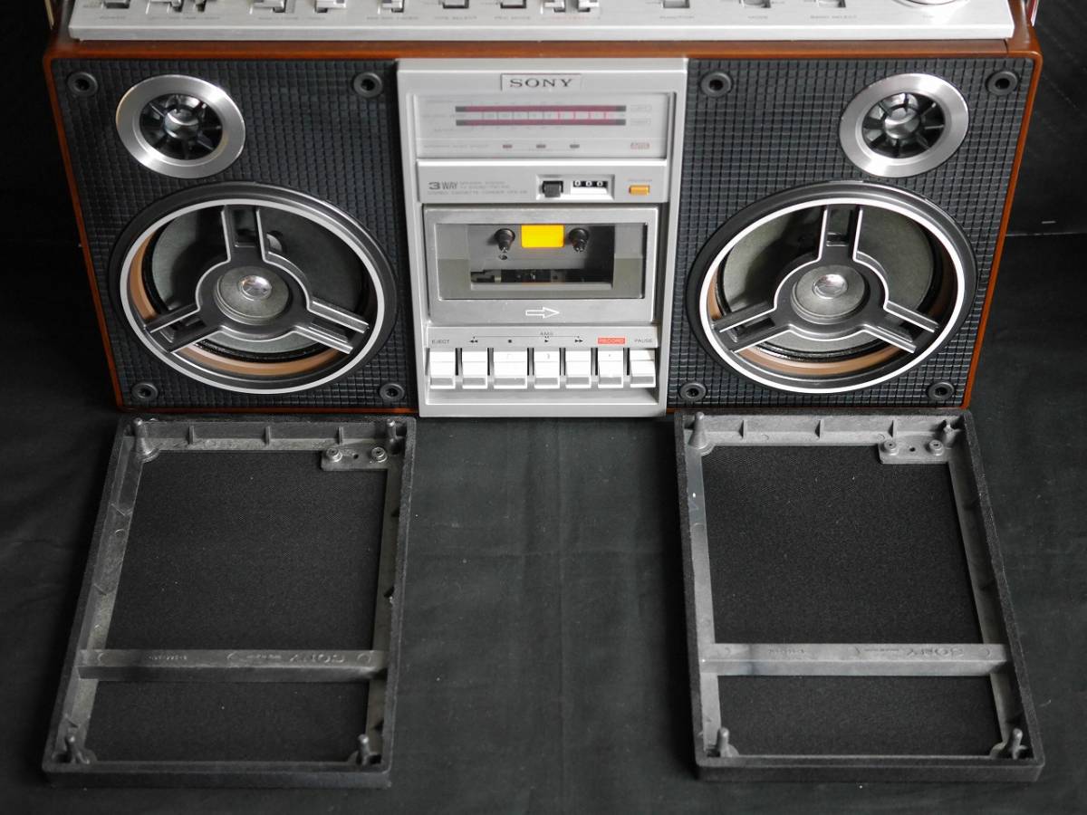 最新発見 ZILBA'P STEREO CFS-V8 SONY FM/AM Recorder Cassette