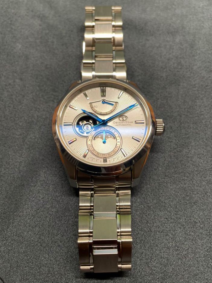 超美品】ORIENT STAR オリエントスター メカニカルムーンフェイズ RK