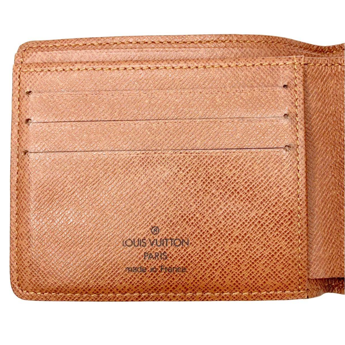良品】ルイヴィトン LOUIS VUITTON M60895 モノグラム ポルトフォイユ