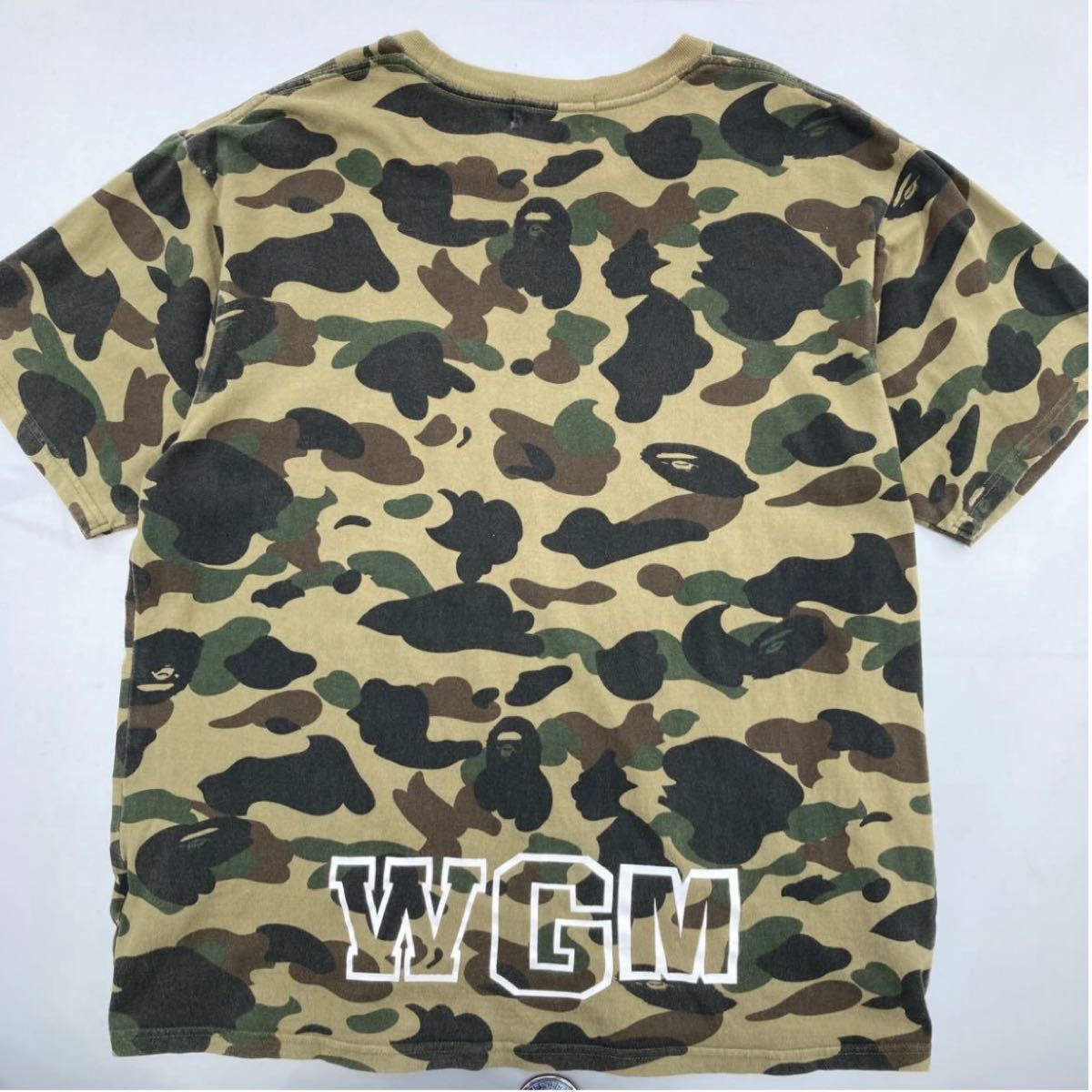 A BATHING APE アベイシングエイプ 迷彩 シャーク チャック 総柄 A BATHING APE アベイシングエイプ 迷彩 シャーク チャック 総柄