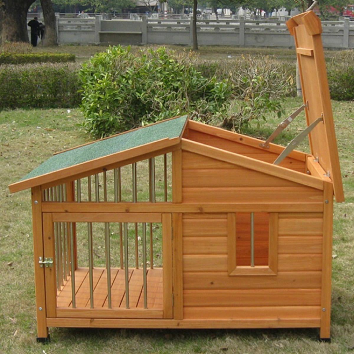 ペットハウス 犬小屋 大型 木製 中型犬 小型犬 に最適 犬小屋DGH9024S
