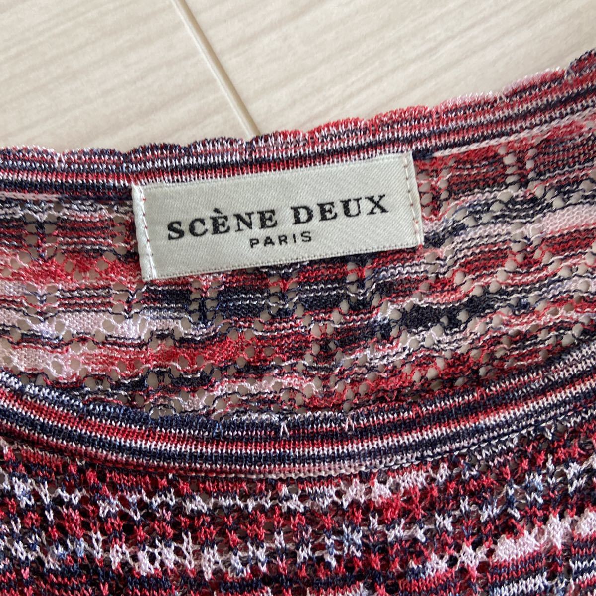SCENE DEUX PARIS サイズL シャツ　半袖　トップス　レディース_画像4