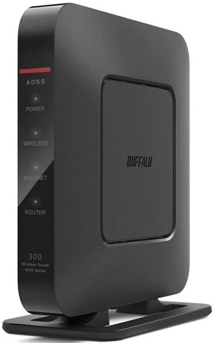 新品！未使用！バッハロー WiFi 無線LAN ルーター親機 Buffalo WSR-300HP/N 11n 300Mbps ☆はじめての方でもかんたん＆安心☆送料無料！☆