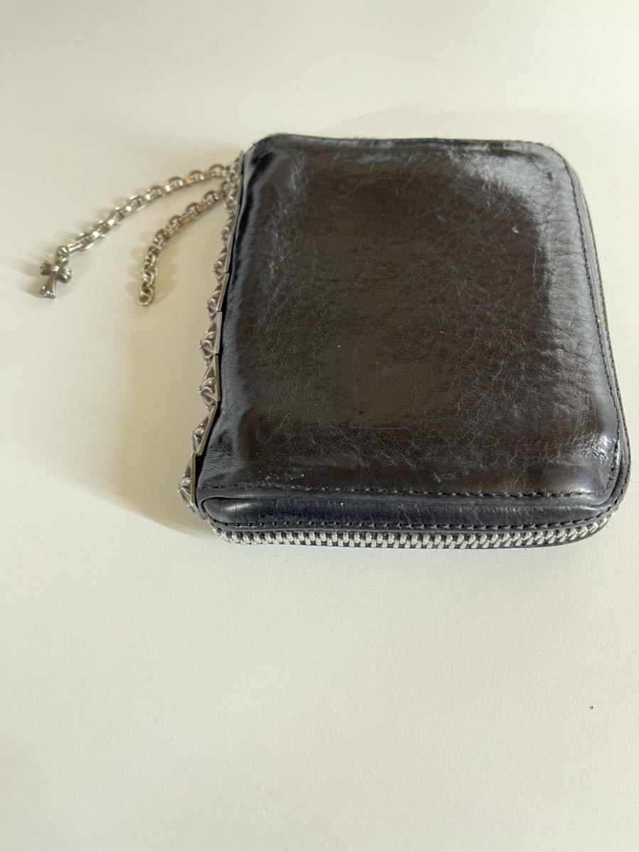 CHROME HEARTS クロムハーツ 3サイドジップウォレット ピラミッド