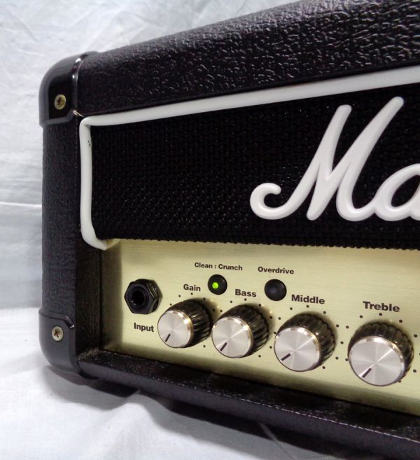 ●Marshall MG 15HFX　動作品　Mini Stack AMP HEAD 3段（ヘッド、キャビネット2台のセット）スタックアンプ ギターアンプ 生産完了品　_画像3