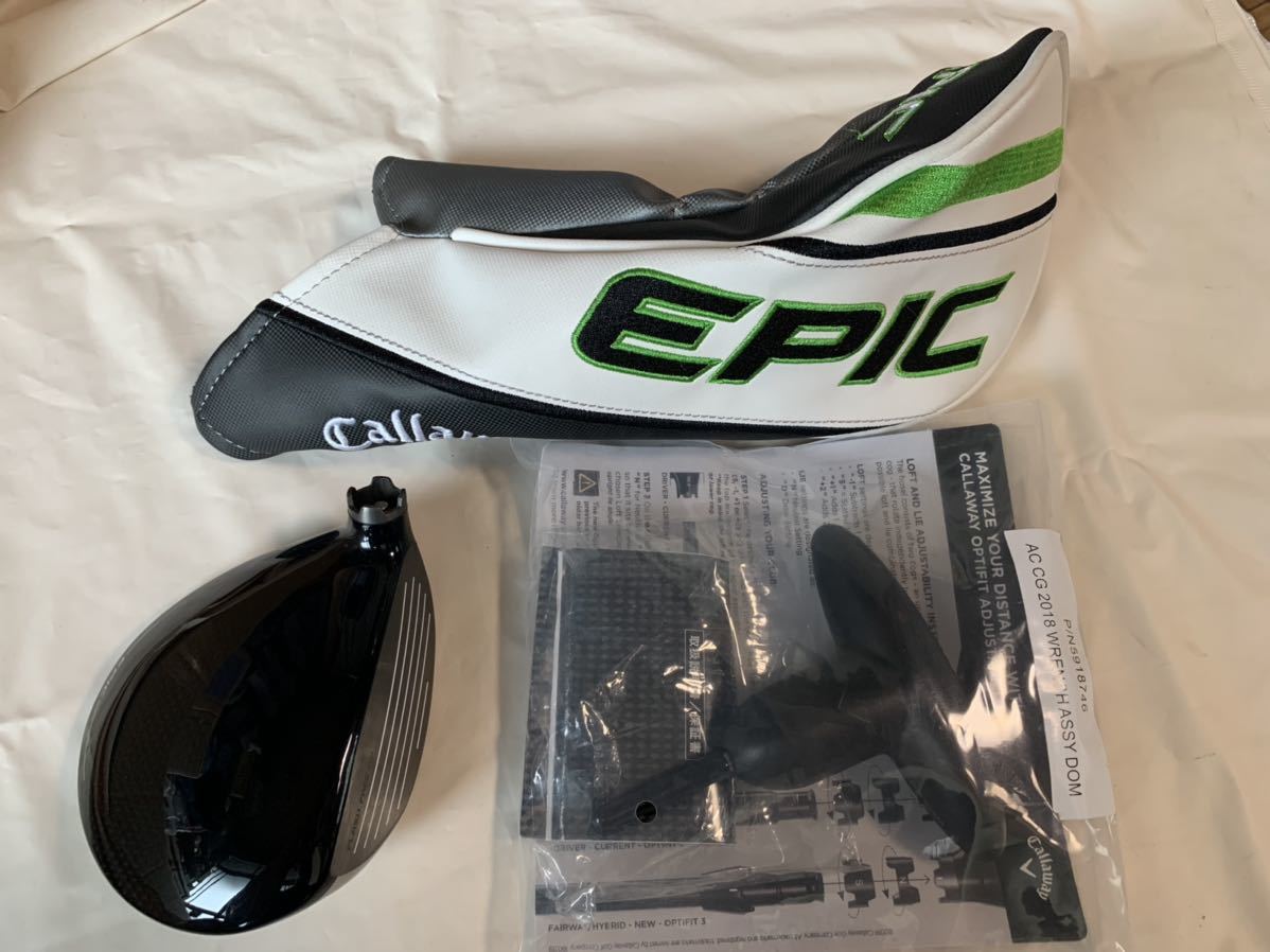 キャロウェイ EPIC SPEED トリプルダイヤモンド 3W 15° ヘッドのみ