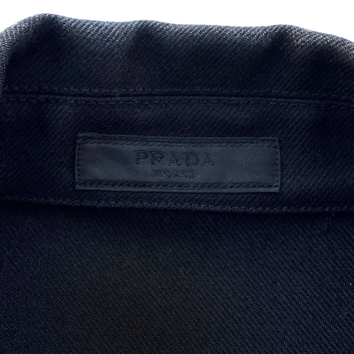 当店おすすめ品  プラダ半袖シャツ PRADA シャツ/ブラウス(半袖/袖なし)
