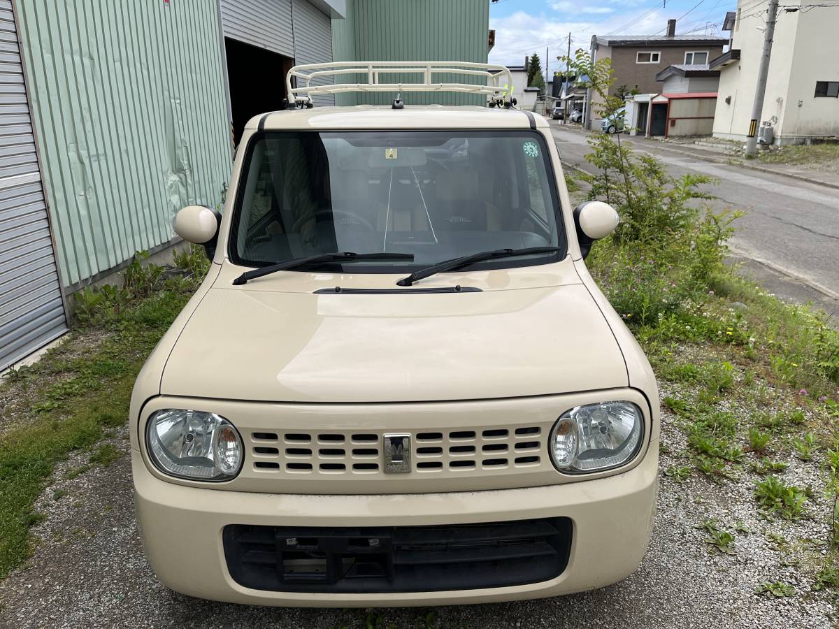 「北海道　suzuki スズキ　アルトラパン　X　4WD　ローダウン車高調付　売り切り！　」の画像1