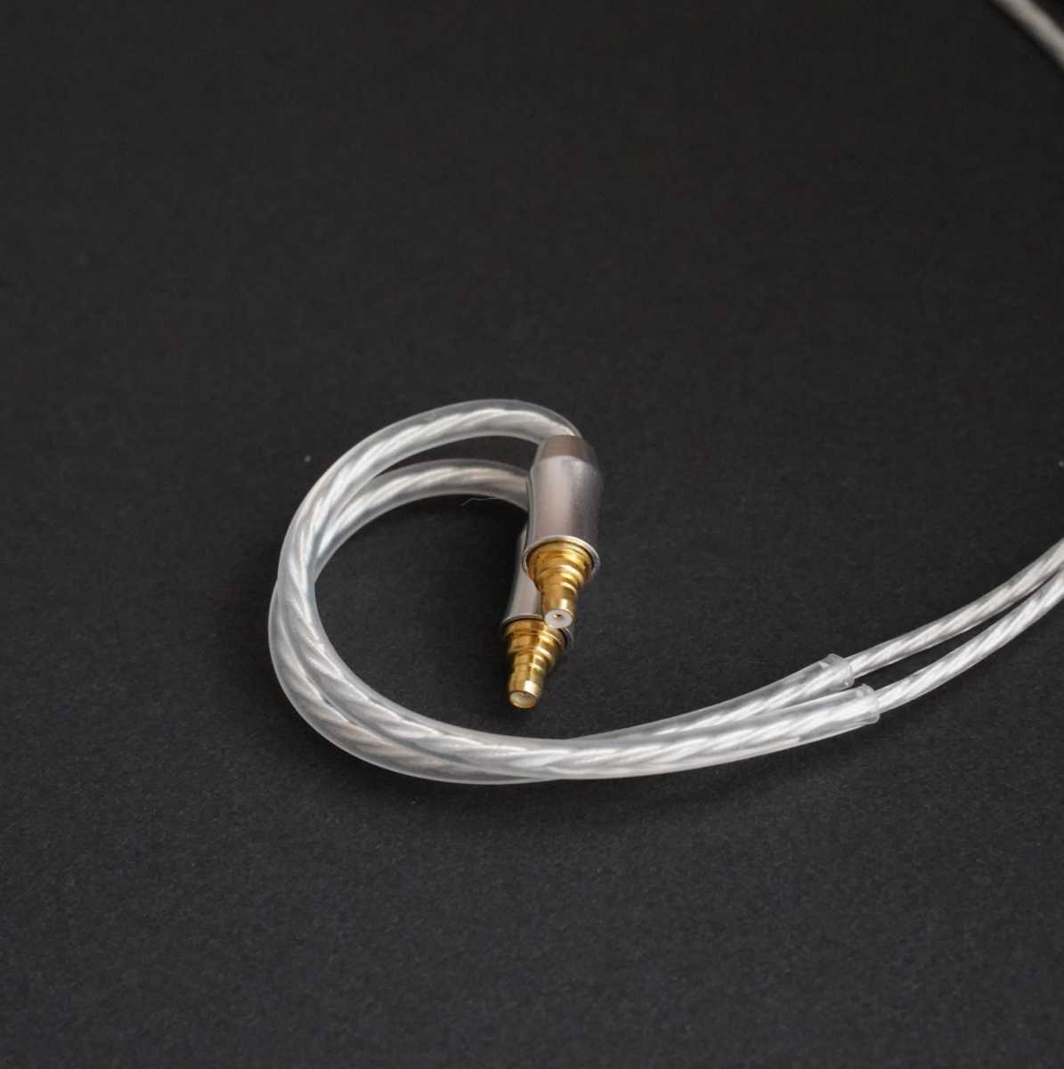 [1 point limitation ] finally 7N super freezing made single crystal copper silver plating highest specifications li cable IE500/4.4mm