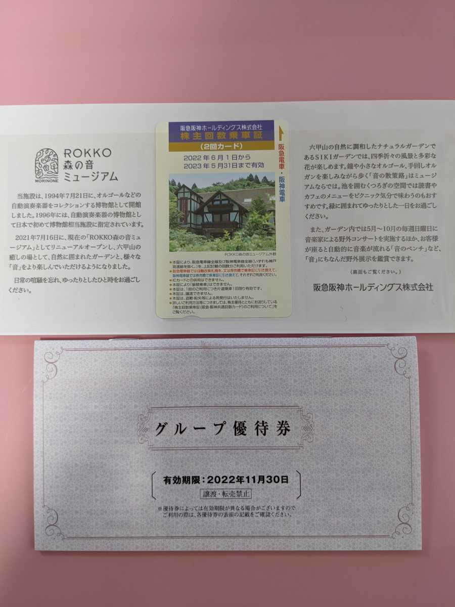 送料無料！即決！未使用品！ 阪急阪神ホールディングス 株主グループ優待券_画像1