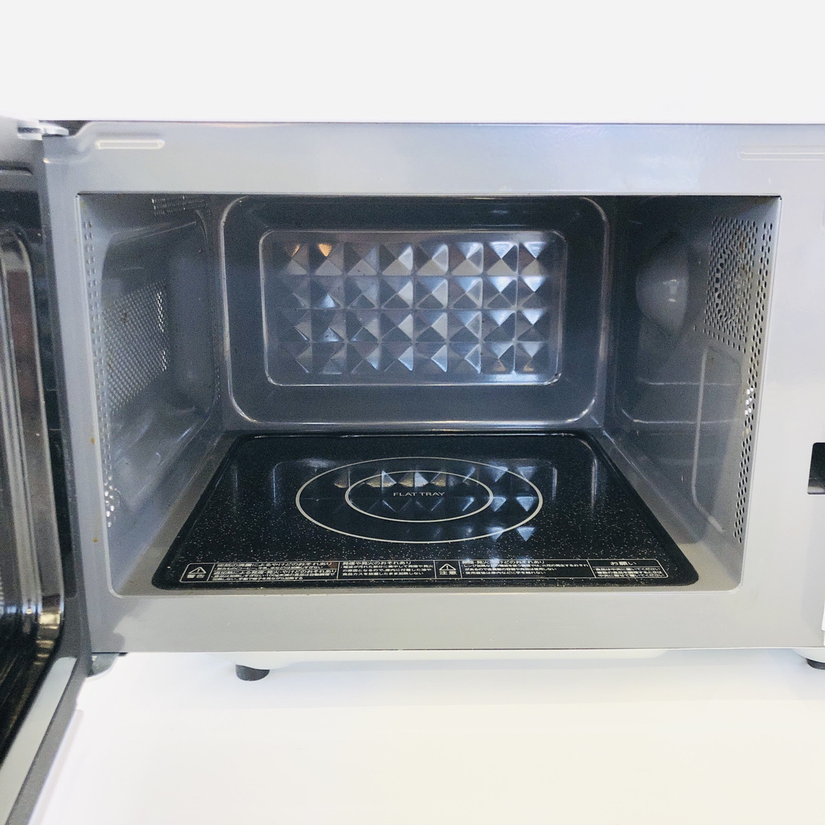 動作確認済 東芝 TOSHIBA 単機能レンジ フラットタイプ 横開き 17L