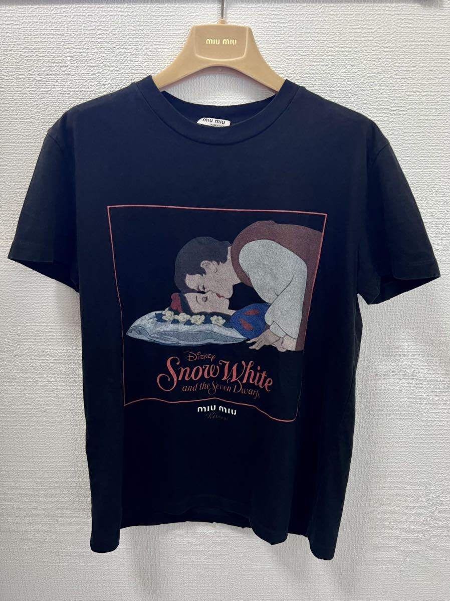 miumiu Disney 白雪姫 ミュウミュウ ディズニー キス Tシャツ
