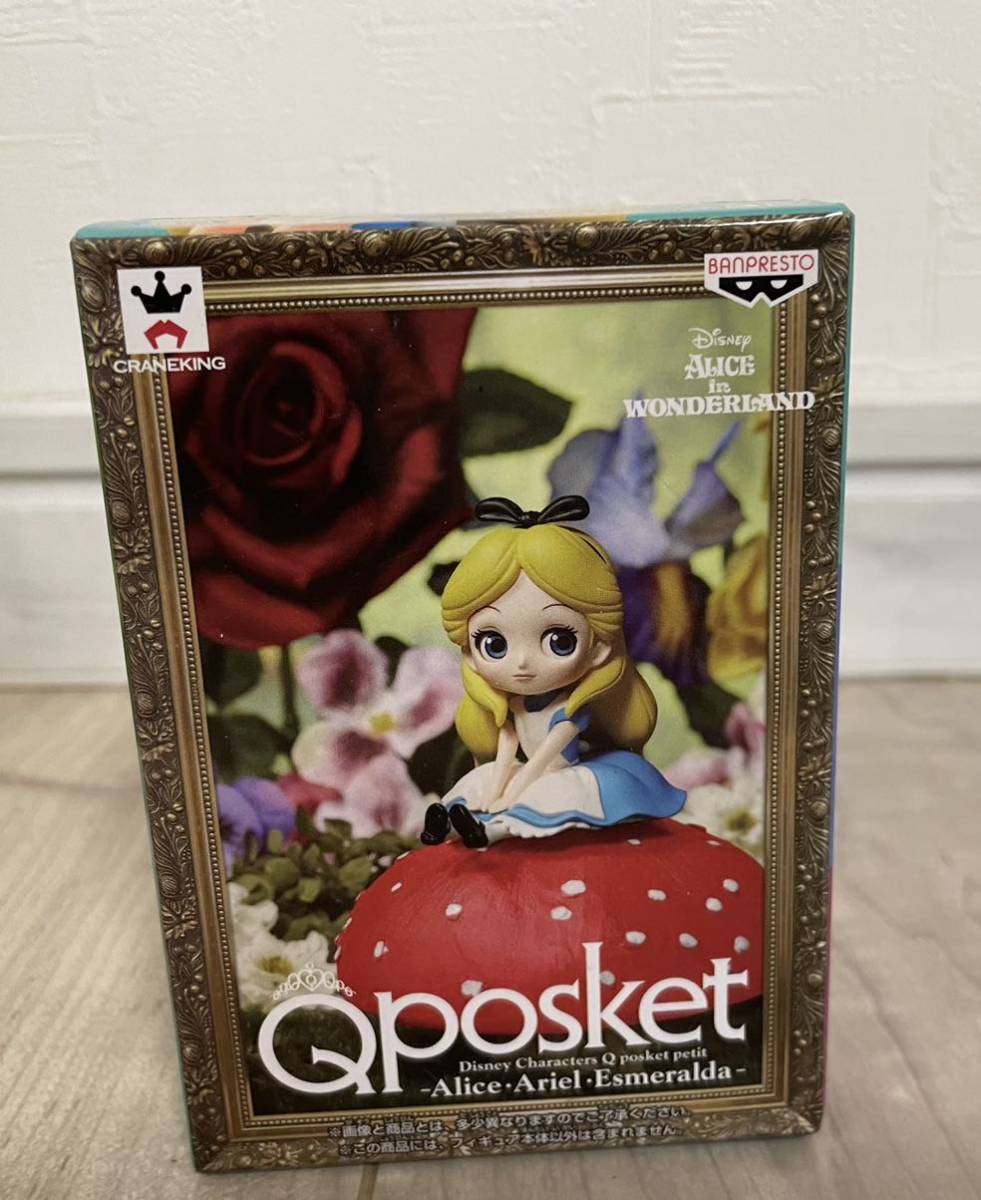 ディズニーキャラクター Qposket petit ALICE アリス 未開封 フィギュア