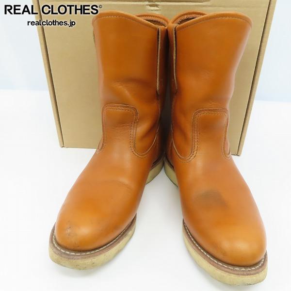 RED WING/レッドウィング ペコスブーツ ゴールドラセット 復刻犬タグ