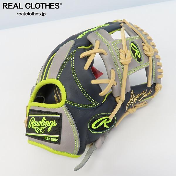 未使用】Rawlings/ローリングス 軟式/内野手用 右投げ グローブ/グラブ