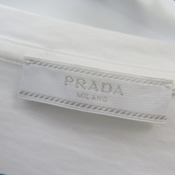 ☆【JPタグ】PRADA/プラダ 2020年製 胸ロゴ ポケットTシャツ ☆【JPタグ】PRADA/プラダ 2020年製 胸ロゴ ポケットTシャツ