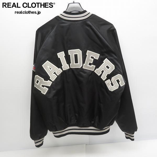 CHALKLINE製 RAIDERS スタジャン ヴィンテージ-