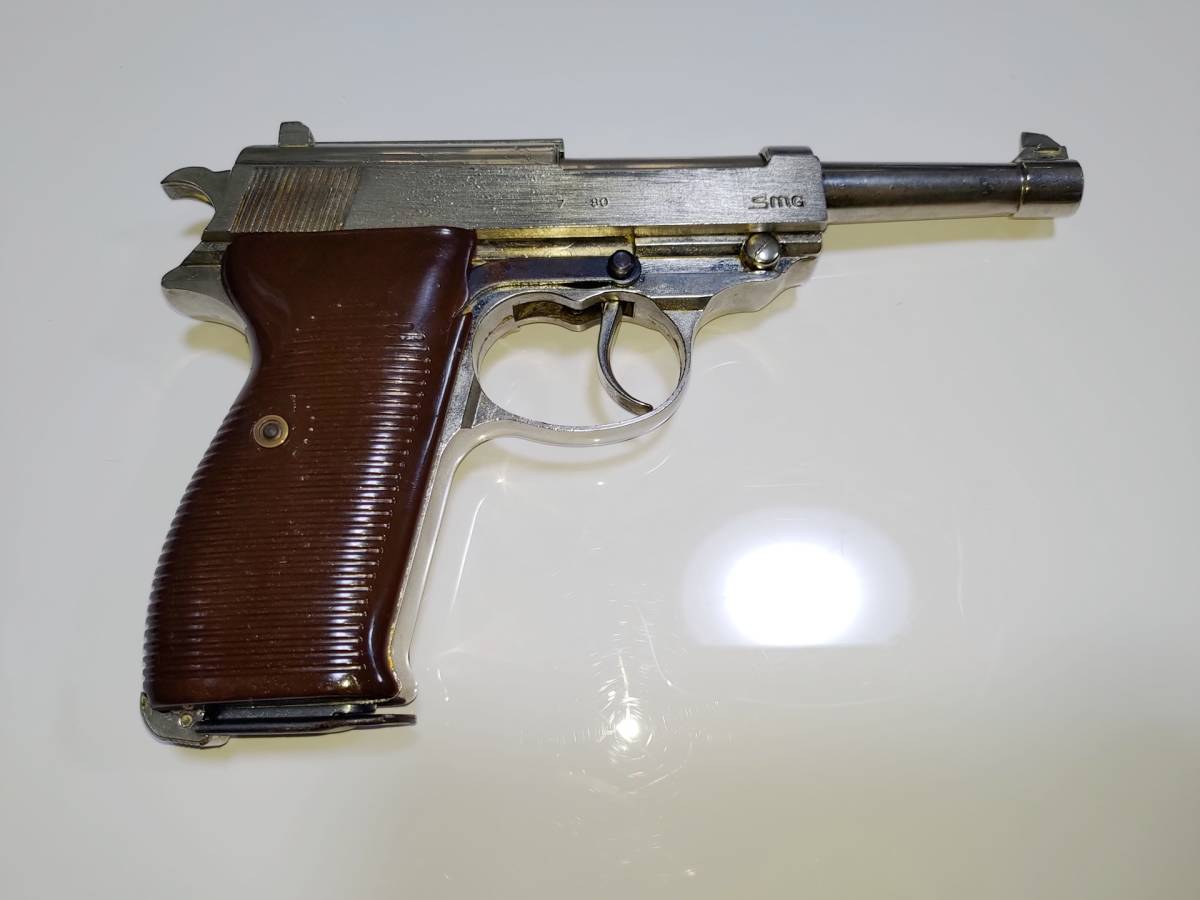 ワルサーP38 タニオアクション 金属モデルガン SMG規格 希少