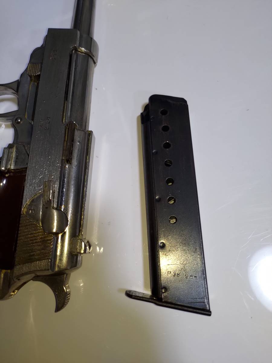 ワルサーP38 タニオアクション 金属モデルガン SMG規格 希少 ワルサーP38 タニオアクション 金属モデルガン SMG規格 希少