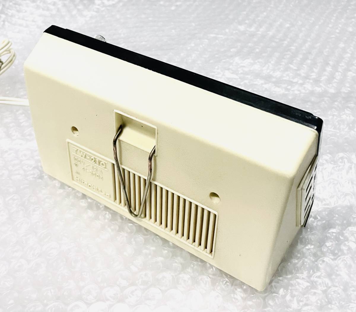 日立 TW-210 置き時計 タイマー式 HITACHI TW-210 日立タイマー付き時計 TW-225