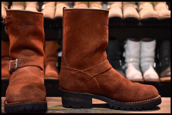 7.5EE 良品】WESCO ウエスコ カスタムボス 9インチハイト レッド
