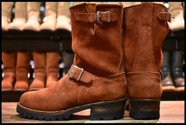 7.5EE 良品】WESCO ウエスコ カスタムボス 9インチハイト レッド