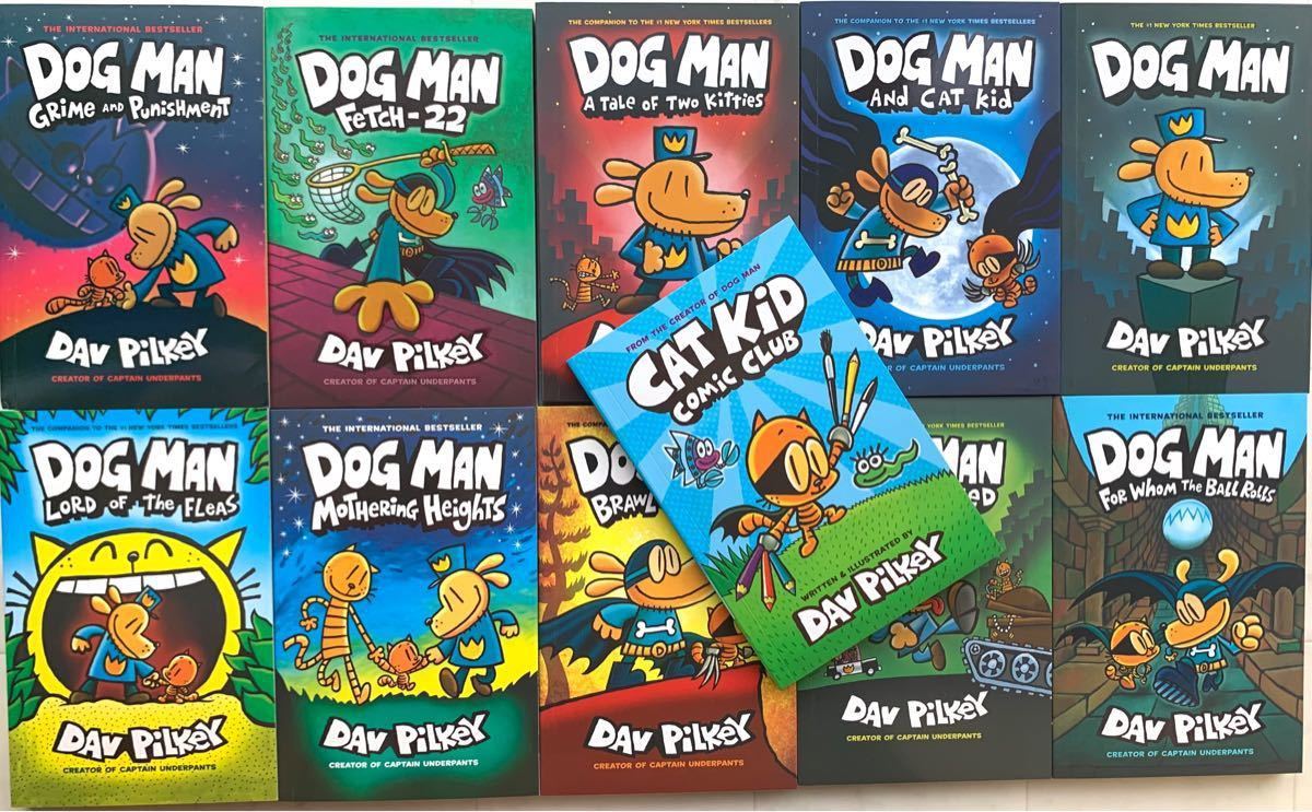 Dog manドッグマン絵本11冊 Maiyapen対応 新品 Dog manドッグマン絵本11冊 Maiyapen対応 新品