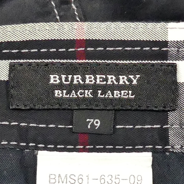 即決☆BURBERRY BLACK LABEL☆メンズW79≒88cm カーゴパンツ ハーフ
