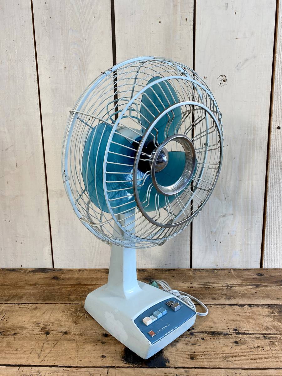 昭和レトロ　ナショナル　扇風機　type 30FD　/　National　ELECTRIC FAN　100V　アンティーク　動作品_画像1