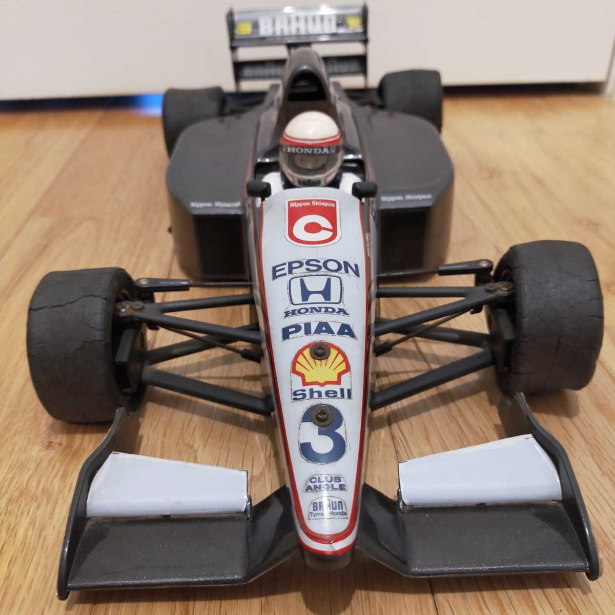 Yahoo!オークション - 当時物 京商 1/10 F1 ブラウン ティレル Yahoo!オークション - 当時物 京商 1/10 F1 ブラウン ティレル