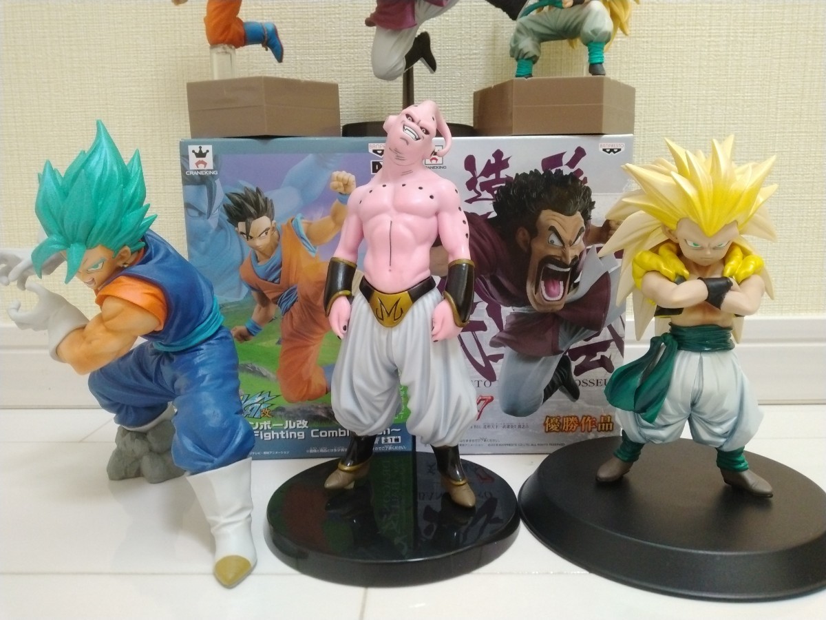 ドラゴンボールフィギュア 造形天下一武道会　サタン　ハイクオリティフィギュア　魔人ブウ　ゴテンクス　 孫悟飯　ベジット　6種