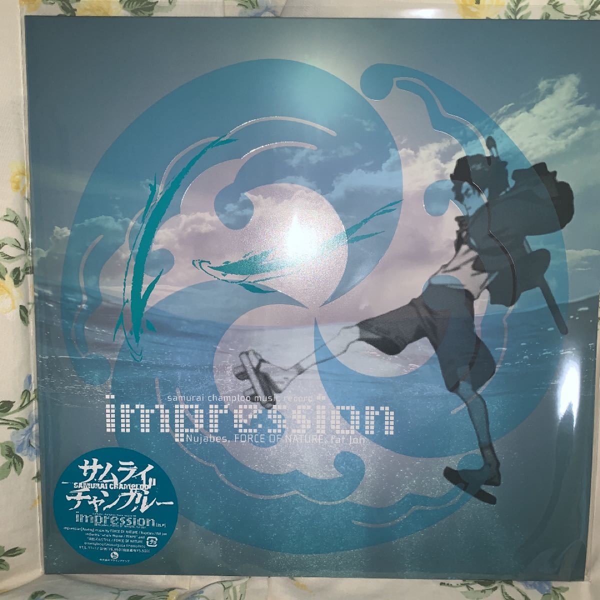 samurai champloo レコード サムライ チャンプルー nujabes music record 2枚セット