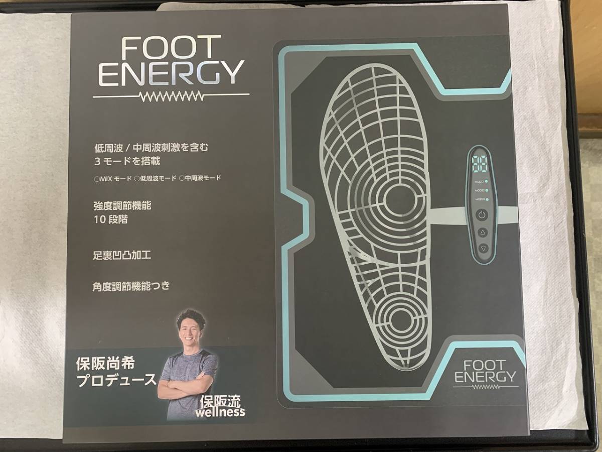 未使用品 FOOT ENERGY フットエナジー PRD-FTE-01P 保坂尚希