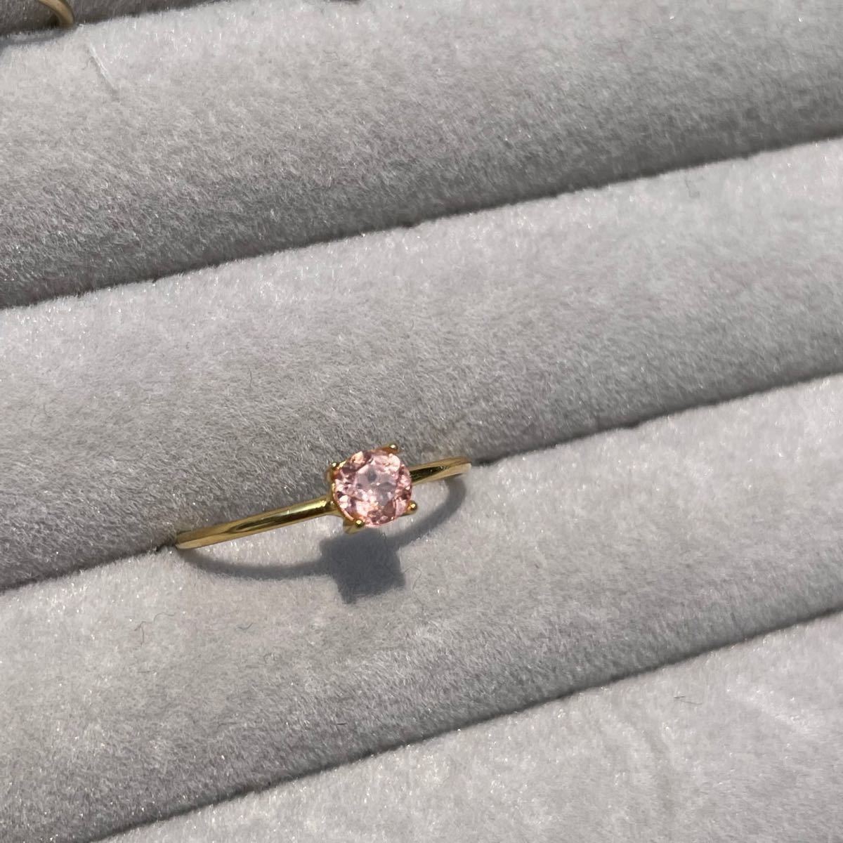 【オーダー】Sherry ring … Imperial Topaz 5