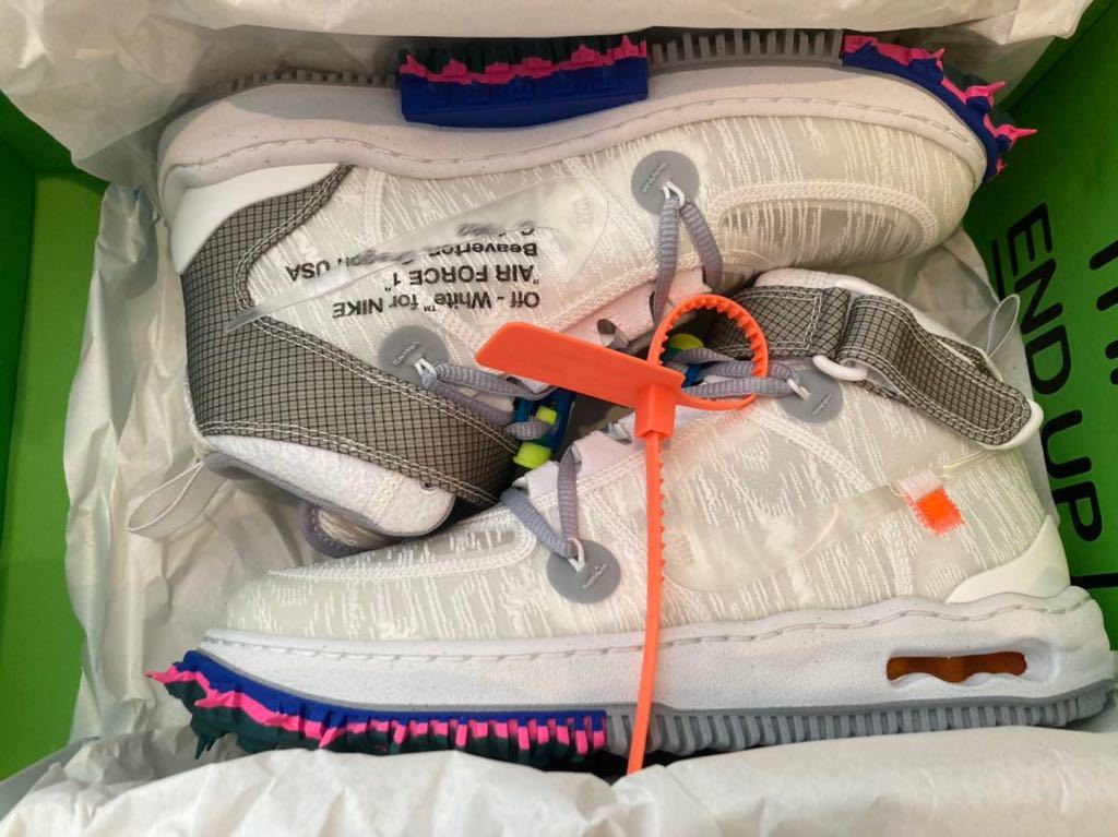 爆売り Off-White Nike AIR FORCE 1 MID SP 28.0cm econet.bi