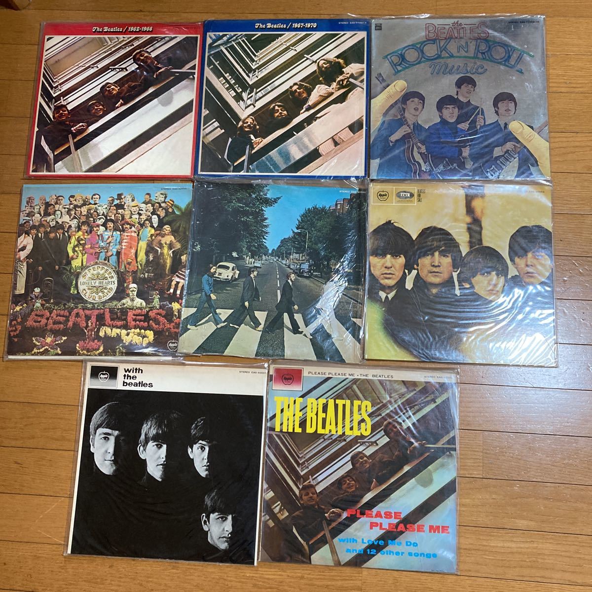 ビートルズ THE BEATLES LPレコード 8枚セット｜Yahoo!フリマ（旧 