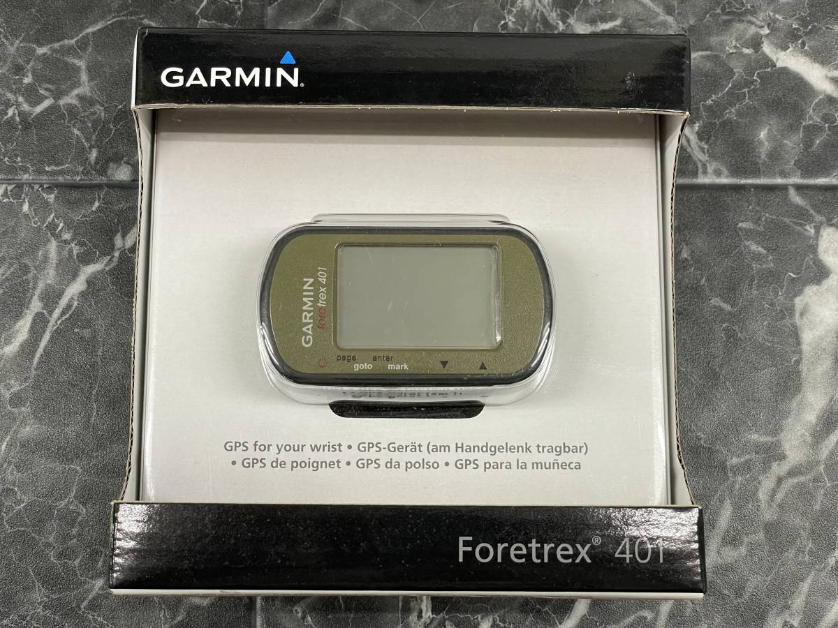 ジャンク/GPS】GARMIN ガーミン Foretrex 401 / ミリタリー アウトドア